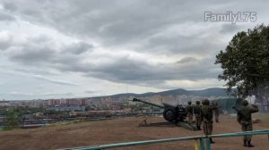 В честь Дня Победы над милитаристской Японией и окончания Второй мировой войны на смотровой площадке