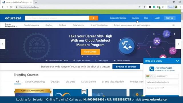 Robot Class in Selenium WebDriver  | Handle Keyboard Events | Selenium Training | Edureka Rewind -