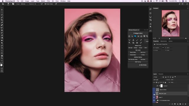 Процесс ретуши | Retouching Workflow #9 "Blush" | Dymova Retouching смотреть онлайн