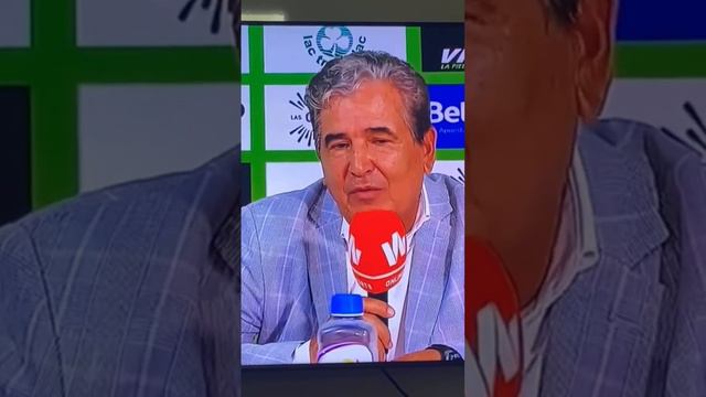 Profesor Jorge Luis Pinto en rueda de prensa después de la derrota Deportivo Cali 1 0 ante Huila