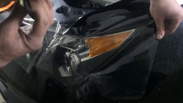 Тонировка фар на Акуре MDX в ADS Detailing Studio. смотреть онлайн