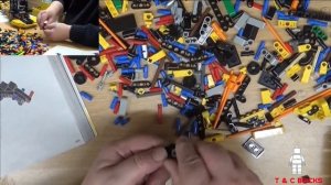 Lego Technic 42114  The 6x6 Volvo Articulated A60H Speed Build