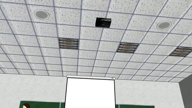 Класс, установка проектора и потолочной акустики смотреть онлайн