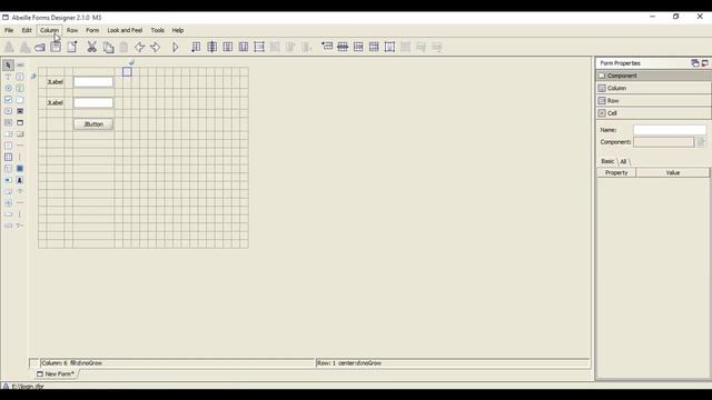 Design GUI Java Swing using Abeille Forms Designer смотреть онлайн