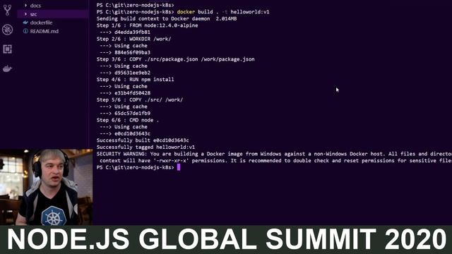 Developer mindset, using Docker and Kubernetes - NodeJS Global Summit 2020 смотреть онлайн