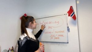 УЧИМ НОРВЕЖСКИЙ ЯЗЫК - ПОРЯДОК СЛОВ в простом утвердительном предложении