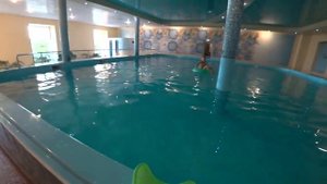 #ОАЗИС, КТО БЫ МОГ ПОДУМАТЬ,  А КРУГОМ НЕ ТРОНУТАЯ ПРИРОДА ⛳ #БЕЛЫЙ ЛЕБЕДЬ НА о.РУССКИЙ