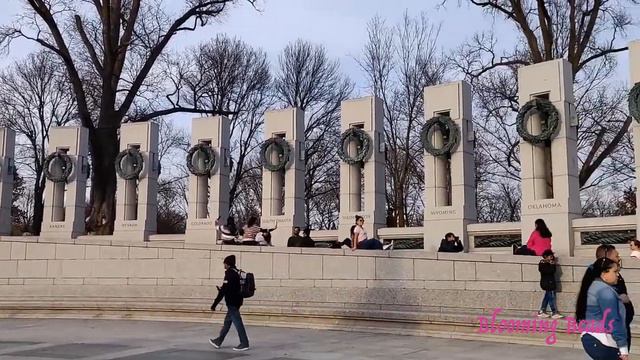 Washington DC - Tulip, Monuments, Memorials, National Christmas tree. | Blooming Beads. смотреть онлайн