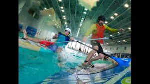 Контактная борьба в SUP поло