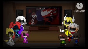 Undertale reacts to Last Breath vs Last Genocide part 4/5