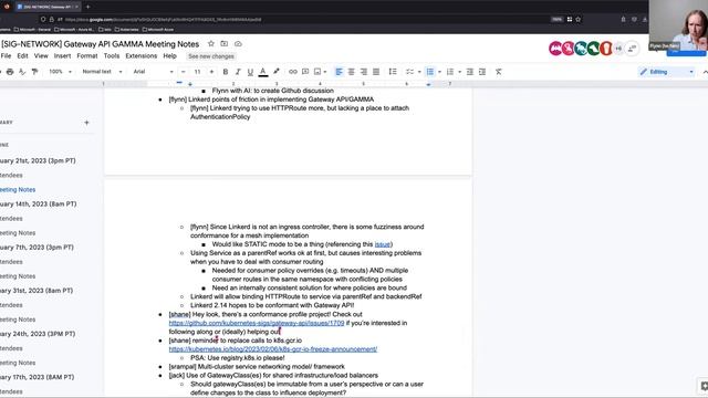 Gateway API GAMMA Meeting for 20230221 смотреть онлайн