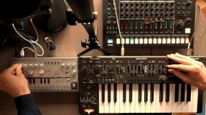 Behringer MS-1 & TD-3 - 90s Industrial Style Synth Jam