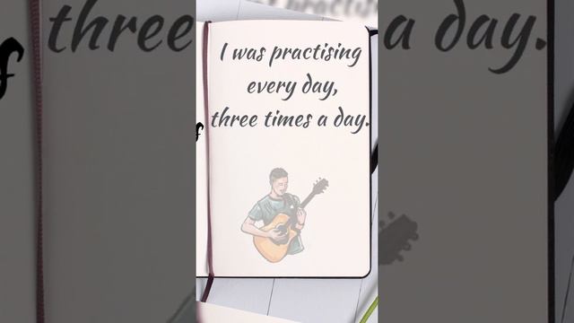Repeated actions in past continuous 🧐