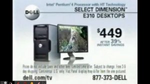 Dell Dimension E310 And Dell Dimension B110 Commercial 2006
