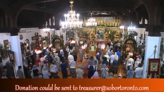 День Святой Троицы. Пятидесятница. Божественная литургия. смотреть онлайн