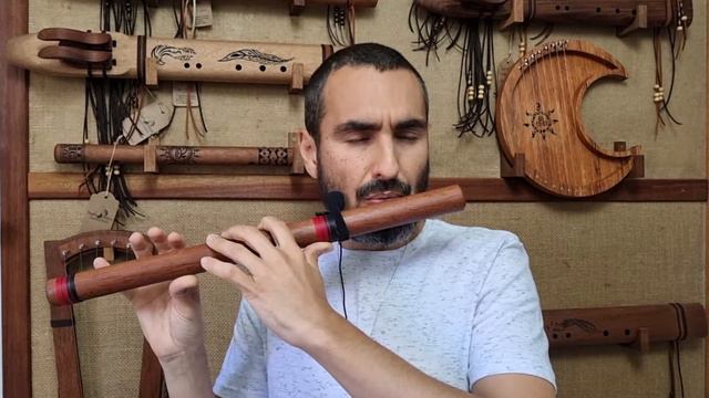Flauta Árabe F (arabic flute F) Flauta Transversal Árabe - Sopro Nativo смотреть онлайн