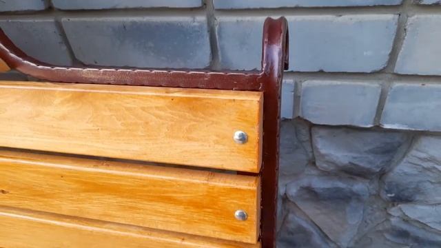 Садовая скамья своими руками. Холодная ковка. Обзор. смотреть онлайн