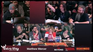 Chris Perkins, Matt Mercer, Patrick Rothfuss and Amy Vorphal Play D&D