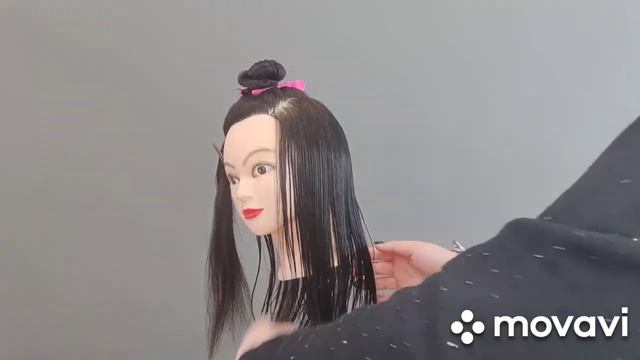 Классический каскад за 15 минут. Уроки для начинающих парикмахеров. смотреть онлайн