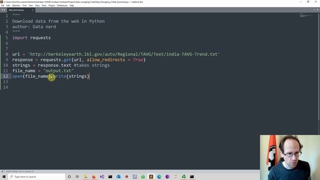 Download Data from the Web in Python