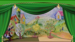 БиблиоТеатр «Мурава» спектакль «Приключения Чиполлино» по мотивам книги Джанни Родари.