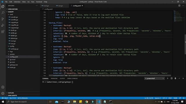 Run Automated Full Backup Directory Using .tar.gz In Go-Backup Files Software From Scratch in Go #1