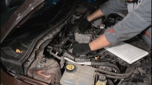 Замена свечей зажигания Mazda 3