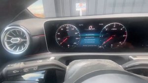 Menu atelier (caché) Mercedes class A W177 pour déverrouiller piston de frein