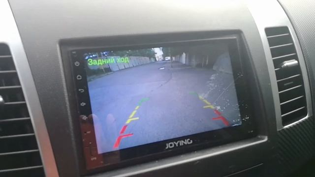 Родная камера outlander xl. Задний ход. смотреть онлайн