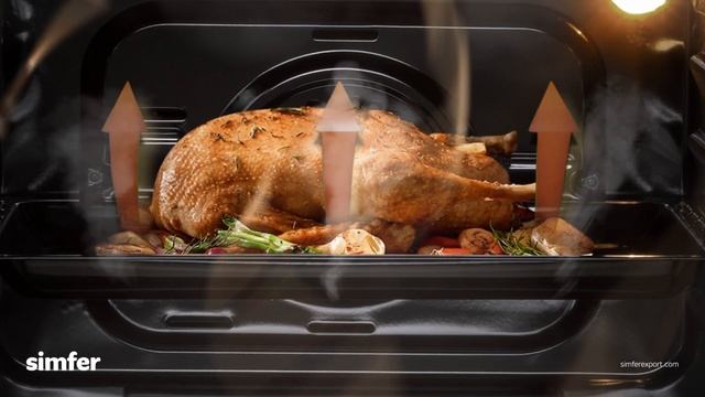 Встраиваемый электрический духовой шкаф Simfer B6EM56070 смотреть онлайн