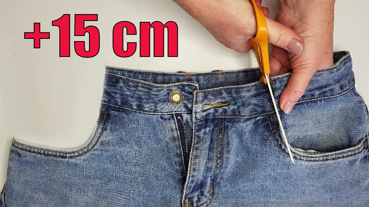 Как расшить джинсы в поясе чтобы увеличить ширину инструкция с фото