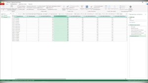 Преобразование таблицы с двумя заголовками в плоскую таблицу в Excel power query