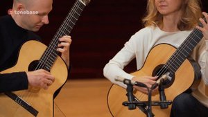 Kupinski Guitar Duo - Chopin Waltz In C# Minor (Performance)