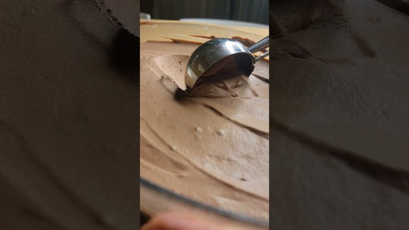 Just 3 ingredients and 5 minutes. Chocolate ice cream recipe