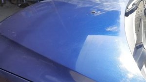 Капот Форд Мондео 3, 2.0TDCi До и После полировки. Полироль К2 Turbo. EK0011. #полировкаавто