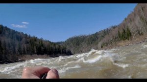 Хомутовские пороги май 2021г. Река Мрассу в пик половодья! Катамаран 6 ка от Тайм Триал!