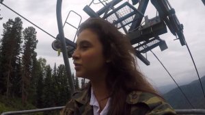 КАНАТНАЯ ДОРОГА НА ТЕЛЕЦКОМ ОЗЕРЕ. ГОРНЫЙ АЛТАЙ