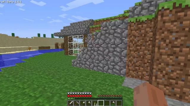 Первые Постройки Первые Фермы I Minecraft Beta 1.8.1 I Майнкрафт Бета 1.8.1 1