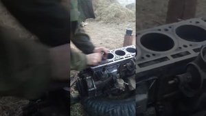 Шлифовка блока цилиндров УАЗ в ручную