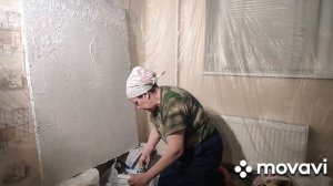Как выровнять стену под обои за 1 слой.