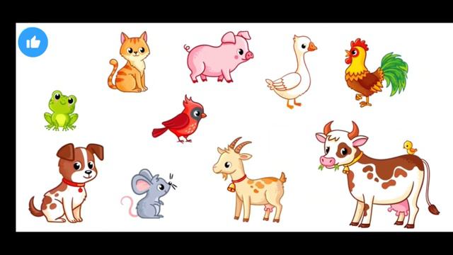 Как говорят животные🐣🐸🌈 в серии Развивающих мультиков для детей🌈🌸🐹 #умникииумницы