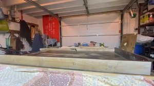 Реставрация Малазийского стола, купленного на авито.