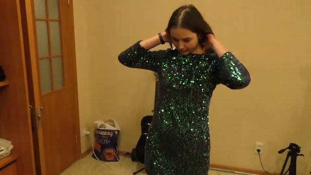 БЛЕСТЯЩЕЕ ПЛАТЬЕ С AliExpress // DRESS with AliExpress смотреть онлайн