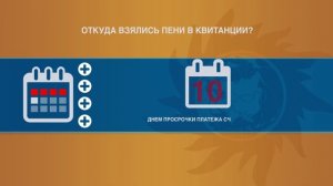 Откуда взялись пени в квитанции