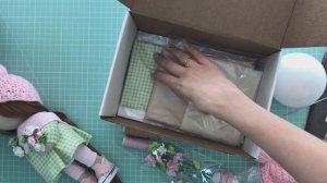 Набор для шитья куклы - текстильная кукла малышка | Handmade Fabric Dolls - Rag Doll