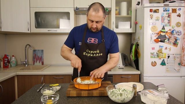 ▶️ЗАПЕКАНКА из ЛАВАША с творогом, сыром и зеленью.