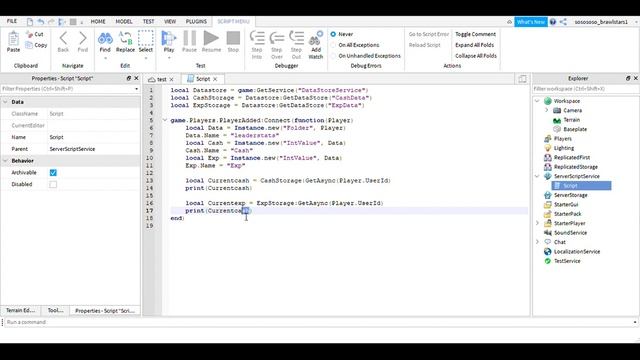 How to create MULTIPLE LEADERSTATS with DATASTORE in roblox studio! (script in desciption) смотреть онлайн