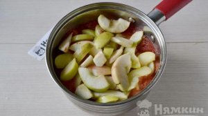 Томатный кетчуп с яблоками на зиму