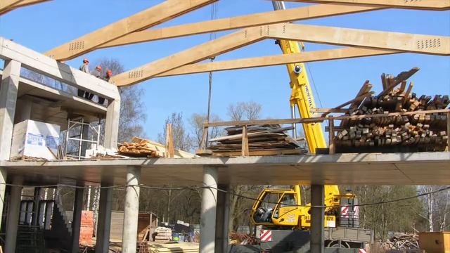 Трехшарнирные рамы из лвл бруса, купить трехшарнирные рамы из лвл бруса в спб смотреть онлайн