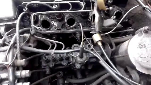 Замена свечей накала W124 Mercedes Benz смотреть онлайн